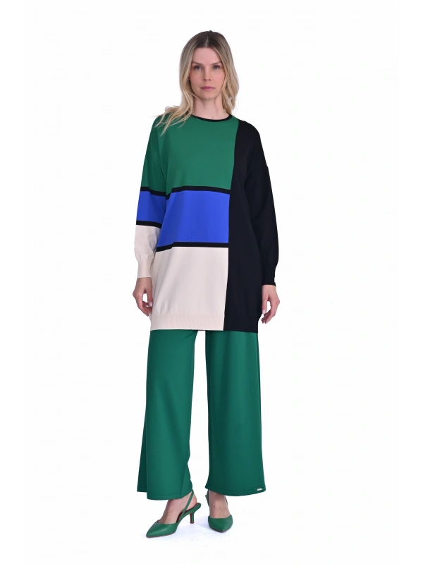 İNVEE 6994 Siyah Triko Tunik