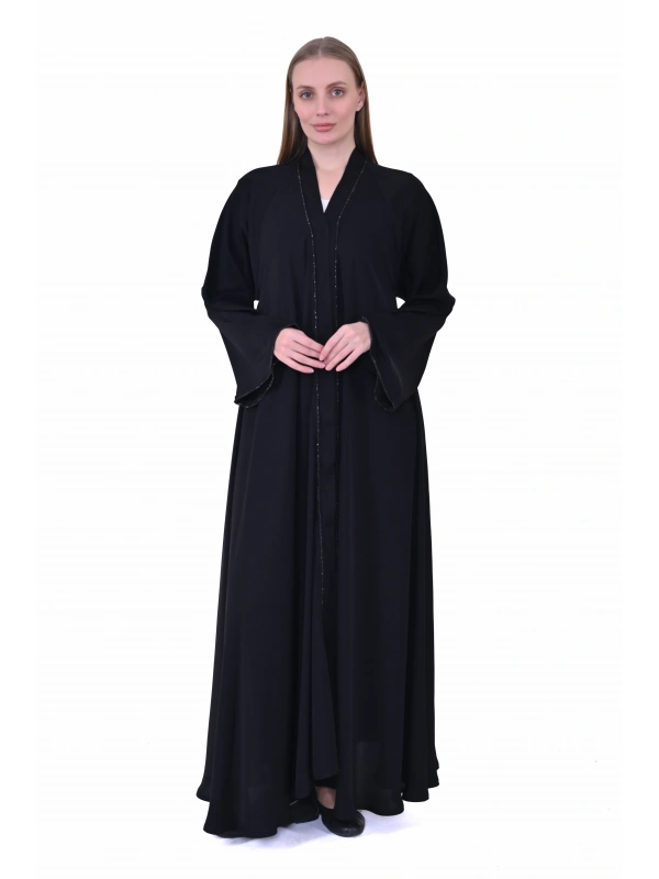 İNVEE 6997 Siyah Ferace