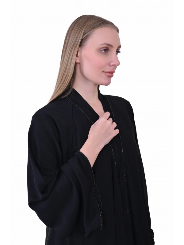 İNVEE 6997 Siyah Ferace