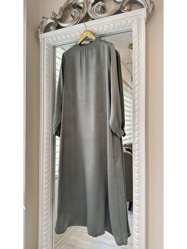 INVEE 7005 Yeşil Elbise