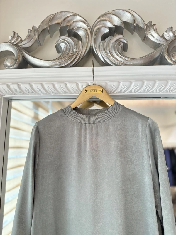 INVEE 7005 Yeşil Elbise