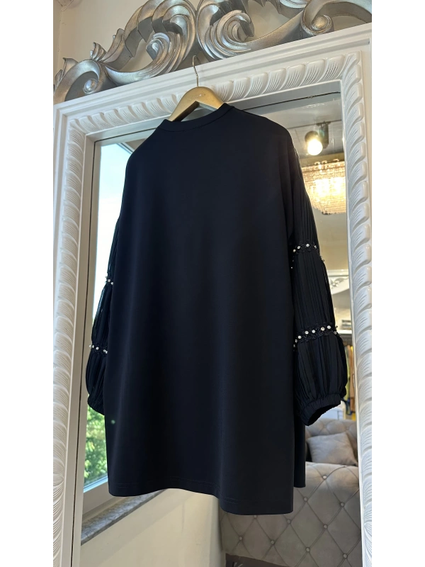 INVEE 7006 İnci Detaylı Tunik