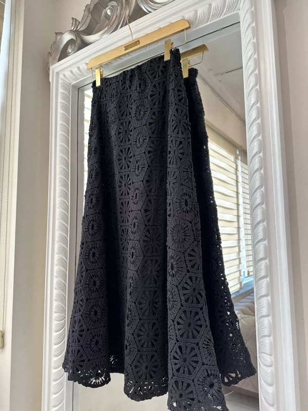 INVEE 7008 Siyah Dantel Takım