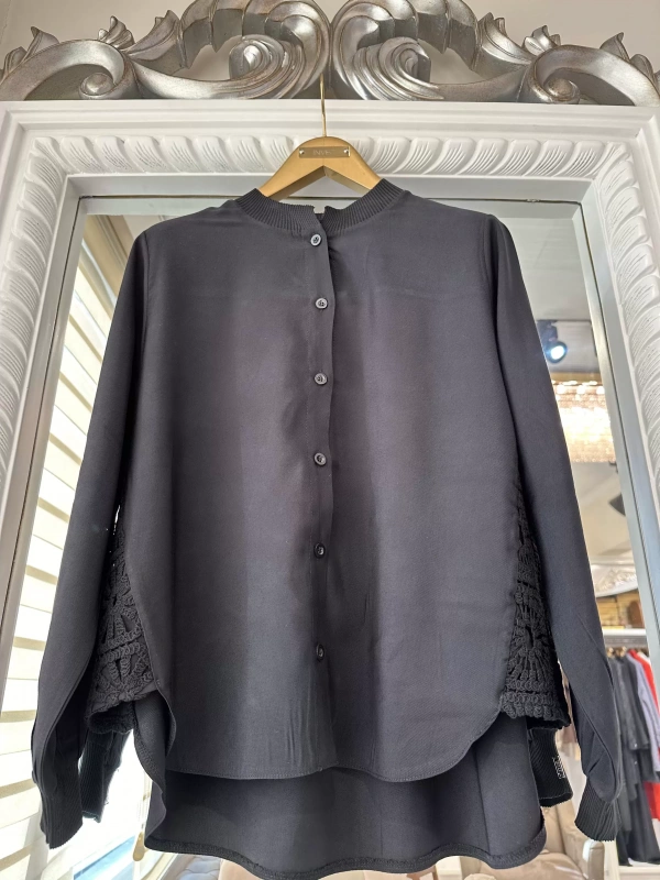 INVEE 7008 Siyah Dantel Takım