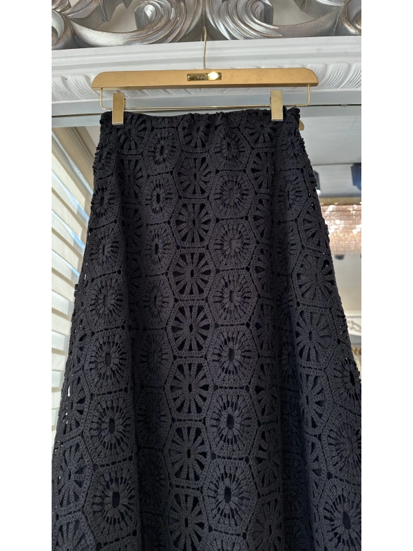 INVEE 7008 Siyah Dantel Takım