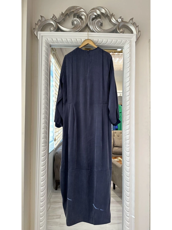 INVEE 7013 Lacivert Modal Elbise