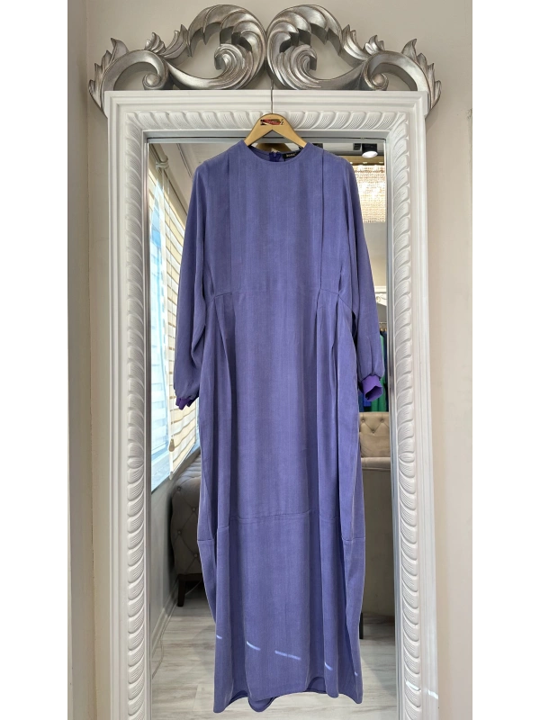 INVEE 7013 Mor Modal Elbise