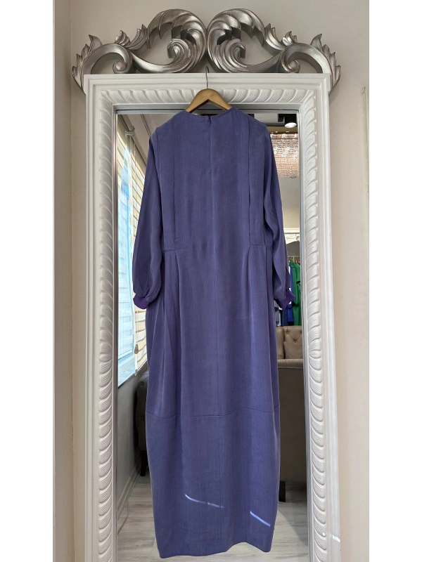 INVEE 7013 Mor Modal Elbise