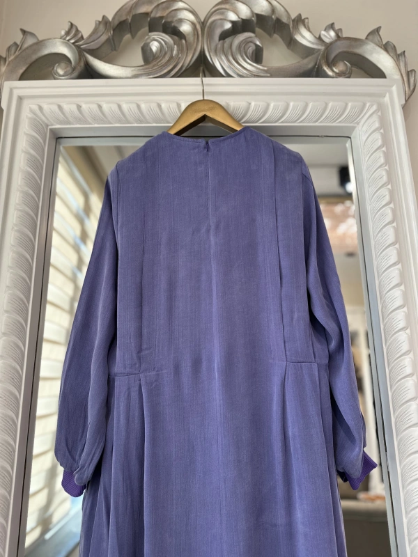 INVEE 7013 Mor Modal Elbise