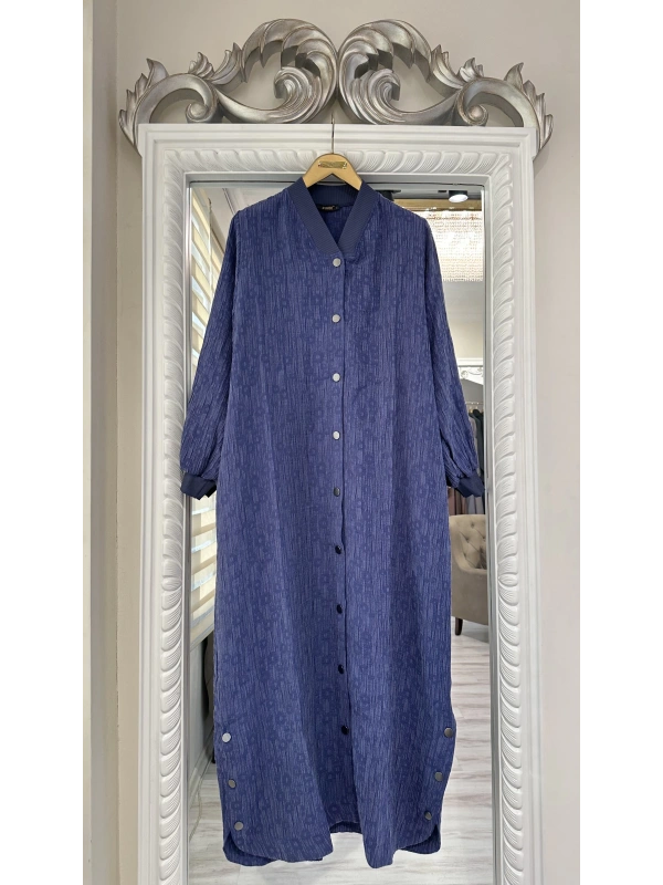 İNVEE 7016 İndigo Modal Kap