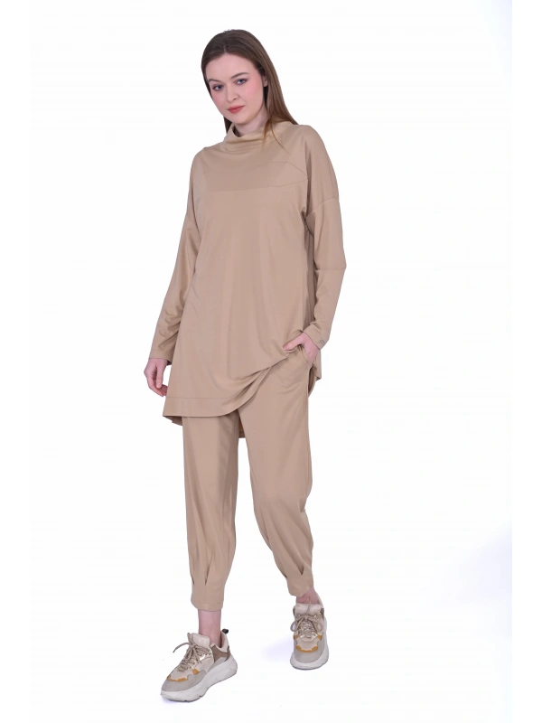 İNVEE 7022 Modal Takım - Camel