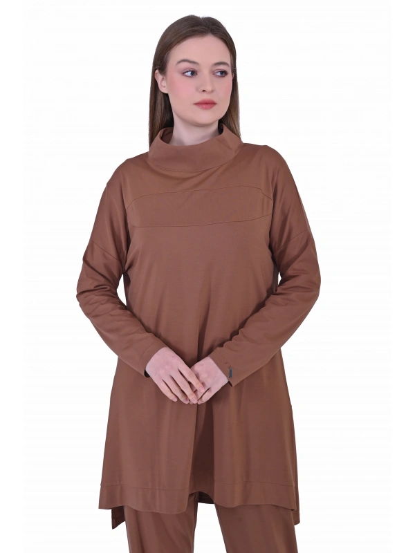 İNVEE 7022 Modal Takım - Kahve