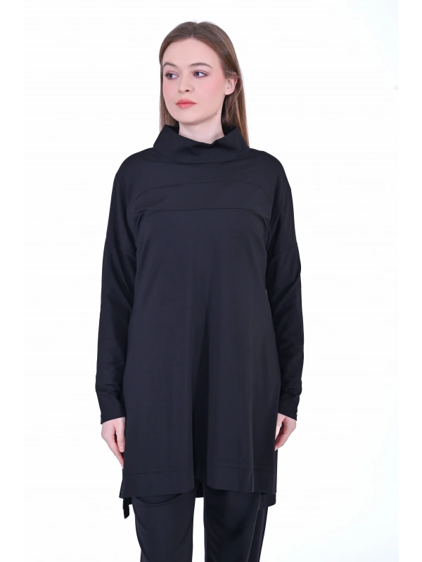 İNVEE 7022 Modal Takım - Siyah