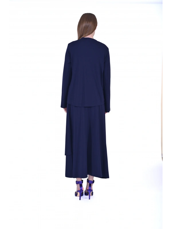 İNVEE Etekli Modal Takım - Lacivert