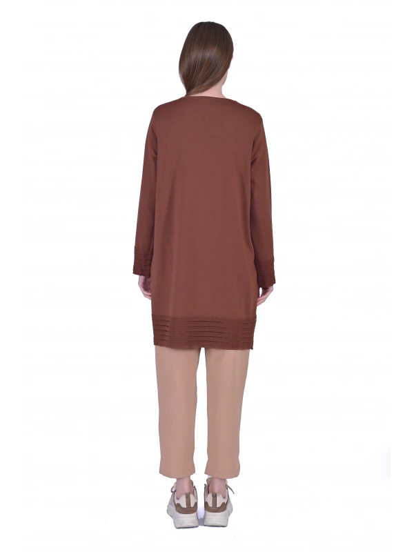 İNVEE 7025 Tarçın Triko Tunik