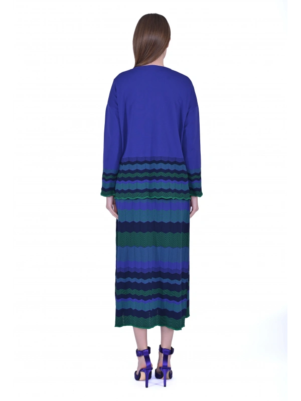 İNVEE 7027 Mor Triko Tunik