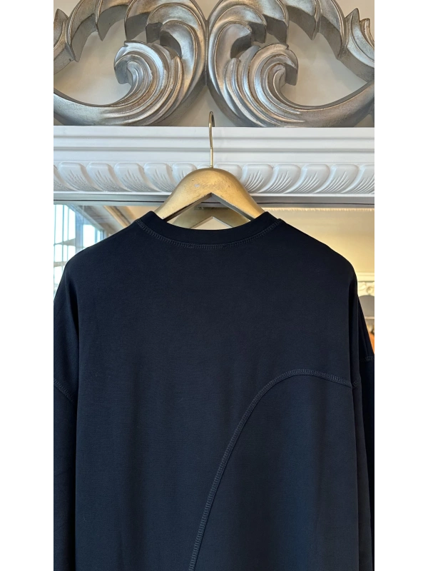 İNVEE Cepli İki İplik Elbise - Siyah