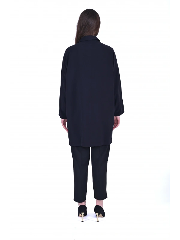 İNVEE 7053 Siyah Gömlek