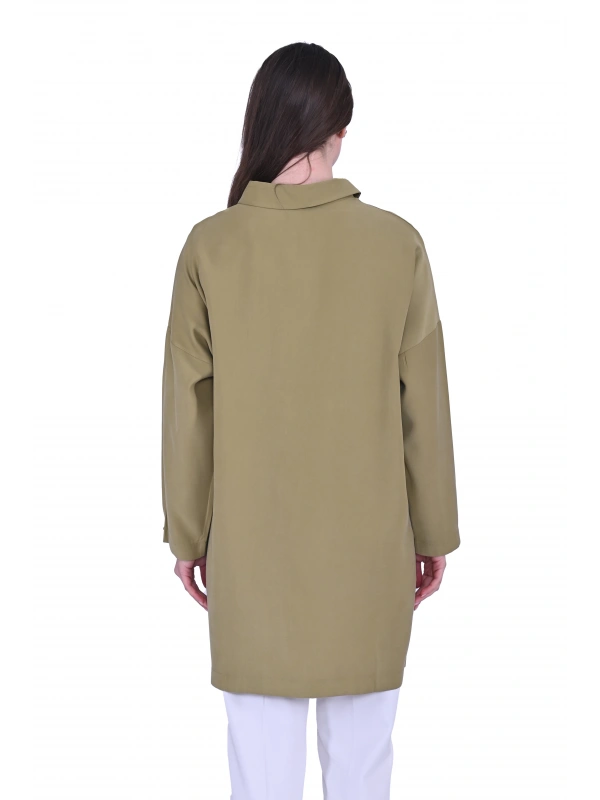 İNVEE 7053 Yeşil Gömlek