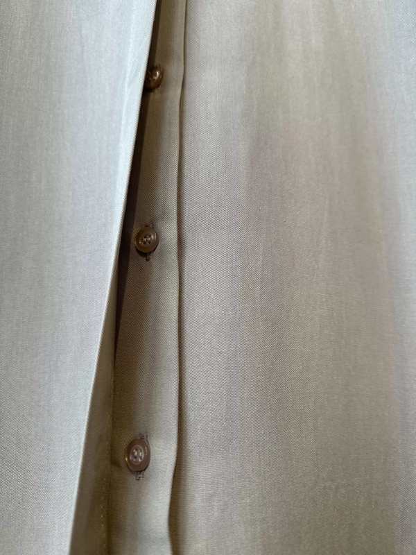 İNVEE 7057 Modal Kumaş Uzun Gömlek/Kap - Bej