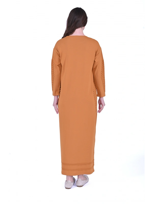 İNVEE 7060 Koral Triko Elbise