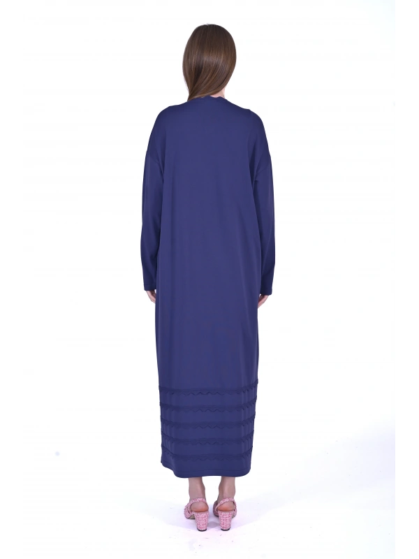 İNVEE Triko Hırka - İndigo