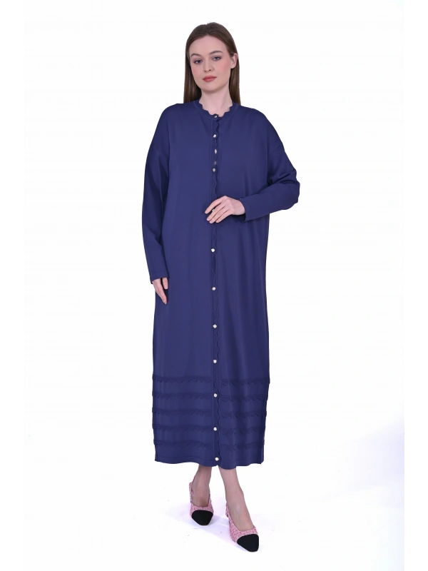 İNVEE Triko Hırka - İndigo