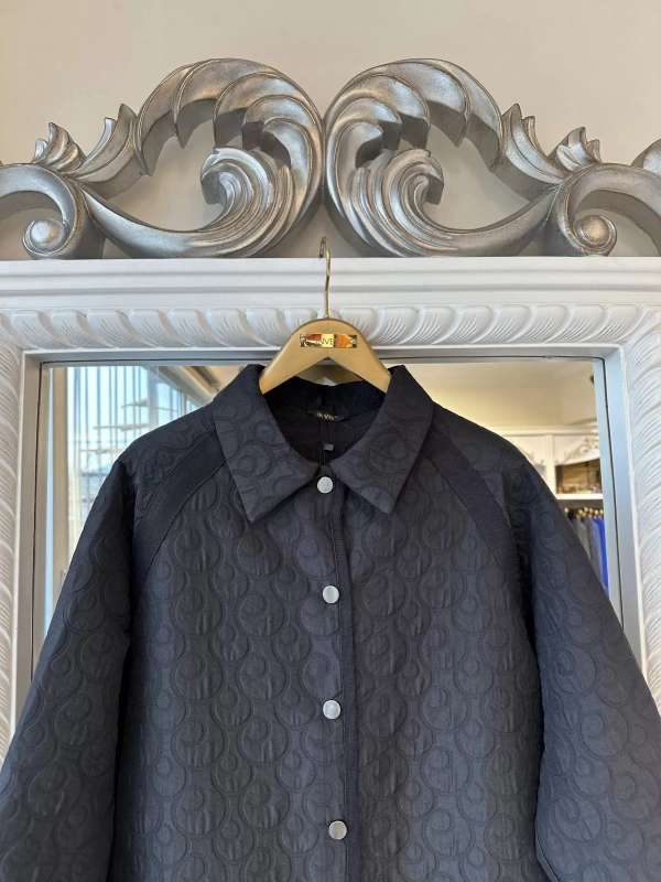 İNVEE 7095 Kapitone Kap - Siyah