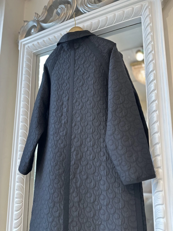 İNVEE 7095 Kapitone Kap - Siyah