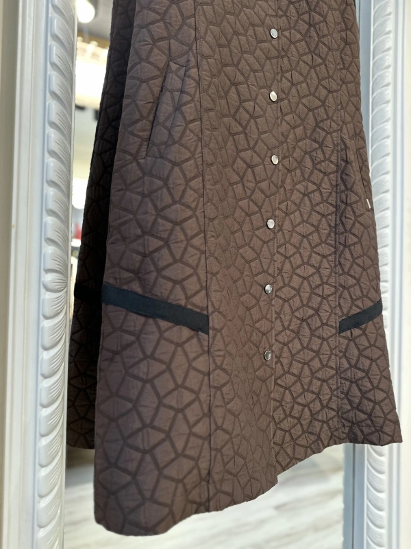 İNVEE 7099 Kapitone Yelek - Kahverengi