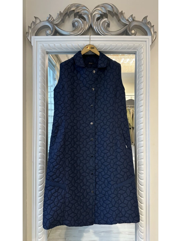 İNVEE 7099 Kapitone Yelek - Lacivert