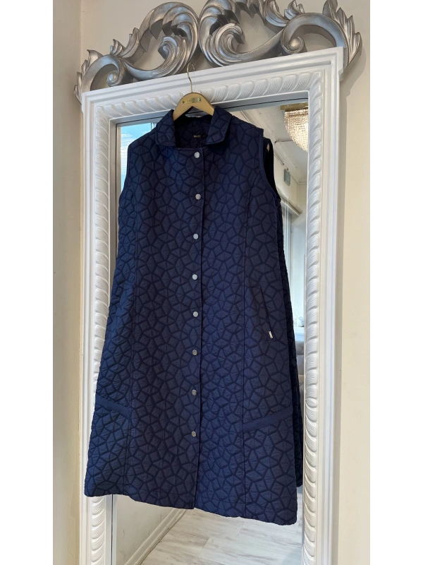 İNVEE 7099 Kapitone Yelek - Lacivert