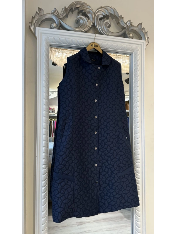 İNVEE 7099 Kapitone Yelek - Lacivert