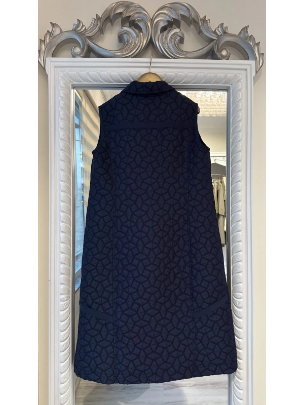 İNVEE 7099 Kapitone Yelek - Lacivert