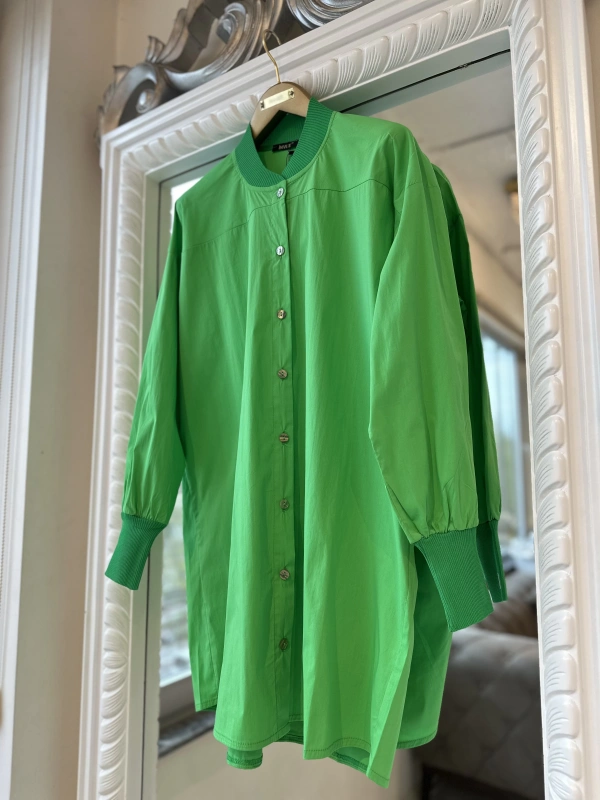 İNVEE 7103 Gömlek - Yeşil