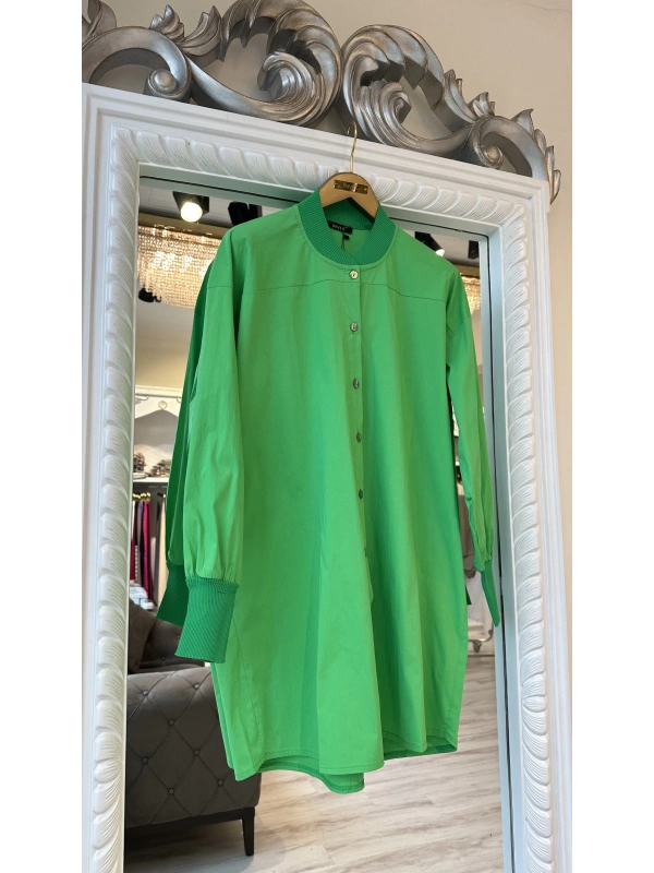 İNVEE 7103 Gömlek - Yeşil