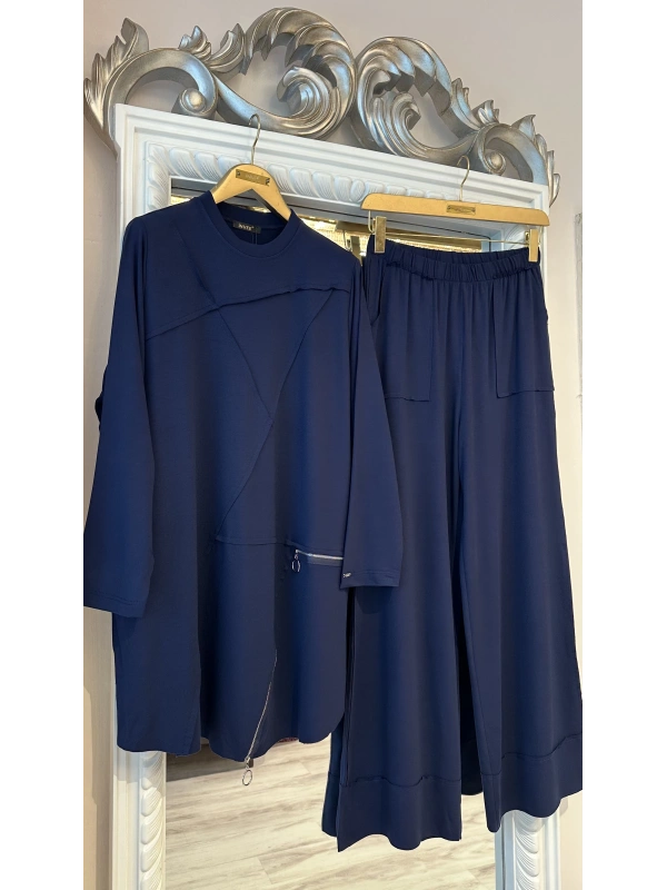 İNVEE Pamuk Takım - Lacivert