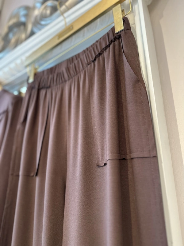 İNVEE Pamuk Takım - Kahverengi