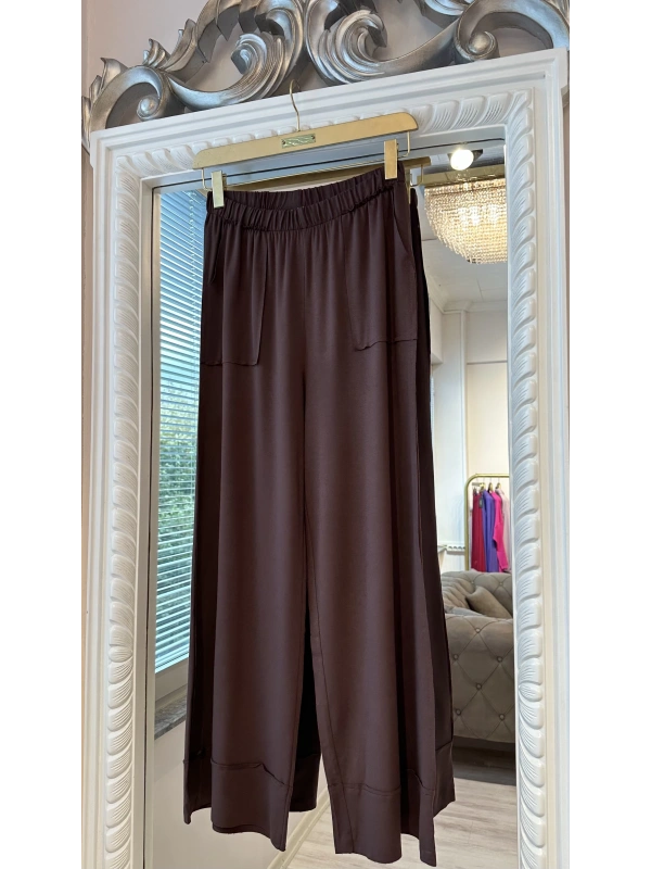 İNVEE Pamuk Takım - Kahverengi