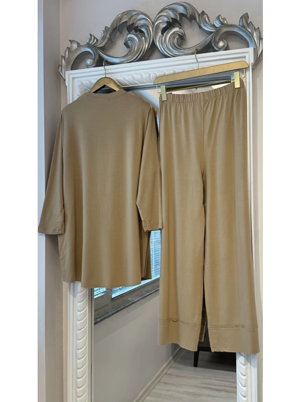 İNVEE Pamuk Takım - Camel