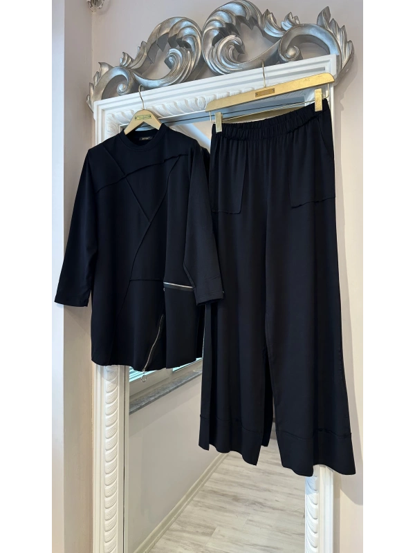 İNVEE Pamuk Takım - Siyah