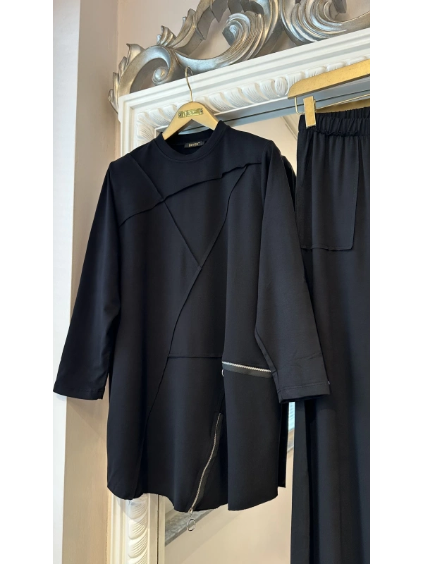 İNVEE Pamuk Takım - Siyah