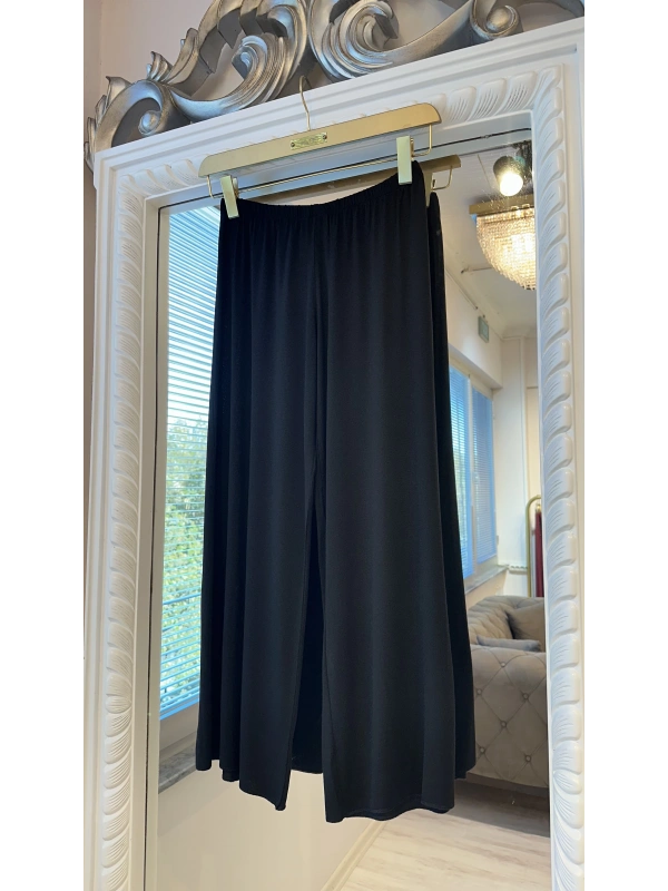 İNVEE 7112 Penye İç Pantolon - Siyah