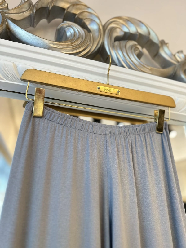 İNVEE 7112 Penye İç Pantolon - Gri