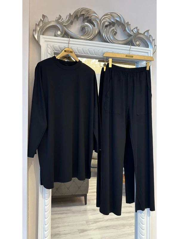 İNVEE Modal Takım - Siyah