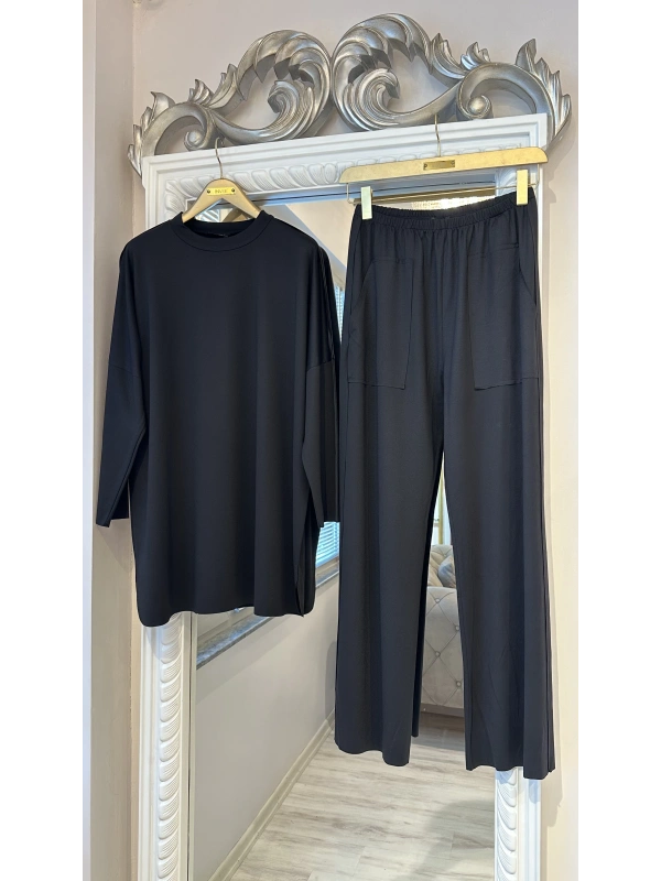 İNVEE Modal Takım - Siyah