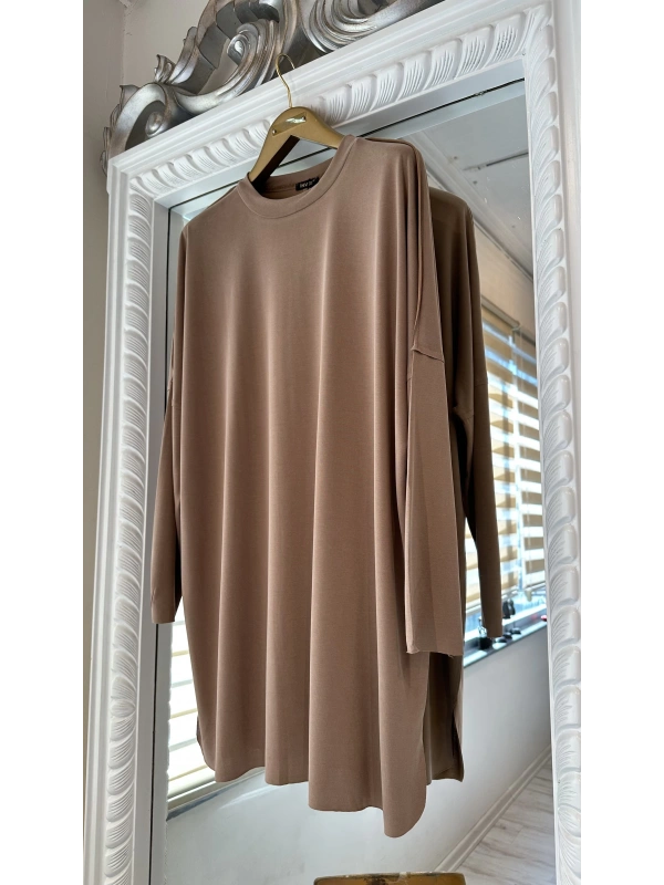 İNVEE Modal Takım - Sütlükahve