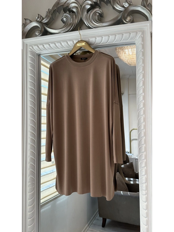 İNVEE Modal Takım - Sütlükahve