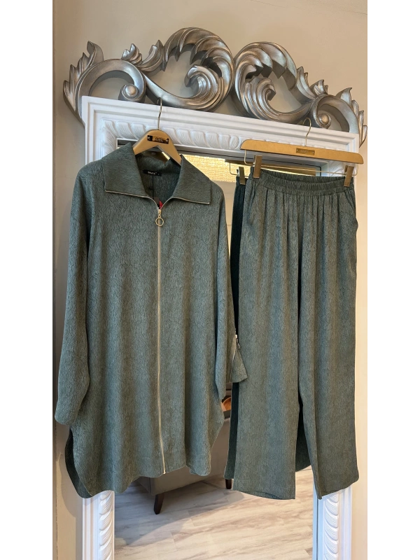 İNVEE 7135 Modal Takım - Haki