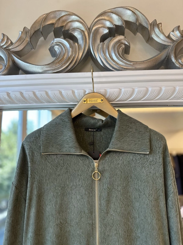 İNVEE 7135 Modal Takım - Haki